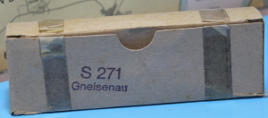 Original wrapping frigate "Gneisenau" (1 p.) Hansa S 271